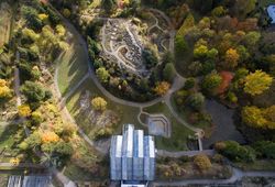 Botanischer Garten Osnabrück von oben