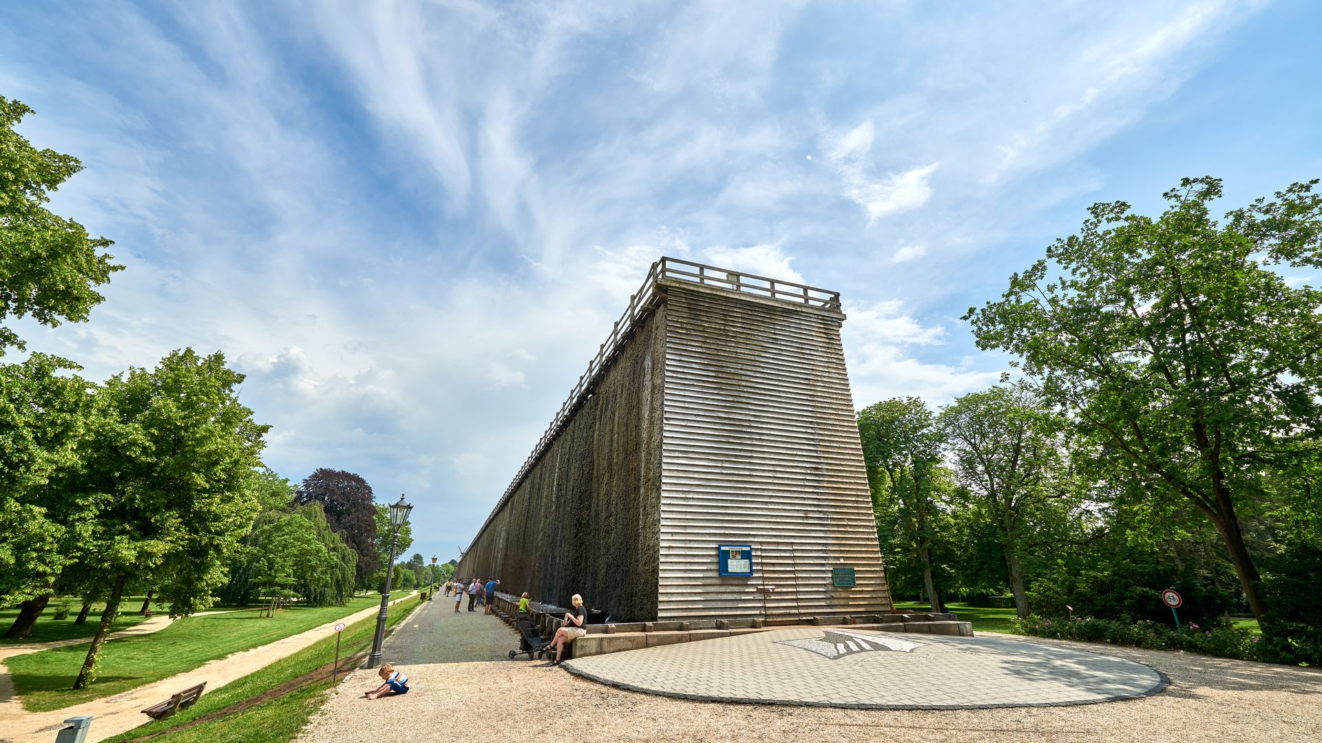Neues Gradierwerk in Bad Rothenfelde