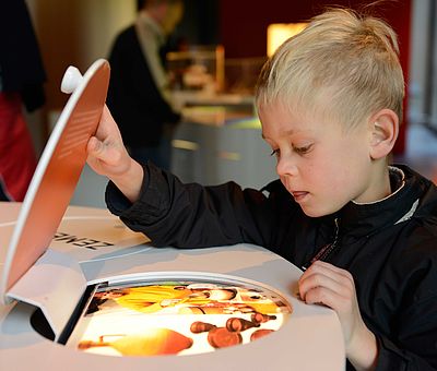 An den sogenannten Familiensonntagen in Museum und Park Kalkriese werden Familien bei einem Rundgang durch die Ausstellung nahegebracht was sich vor 2000 Jahren in Kalkriese abgespielt hat und wie die Römer und Germanen gelebt haben.