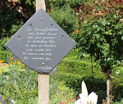 Poesie im Museumsgarten Bad Laer