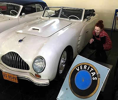 Oldtimer Veritas-Sammlerstücke im Automuseum in Melle.
